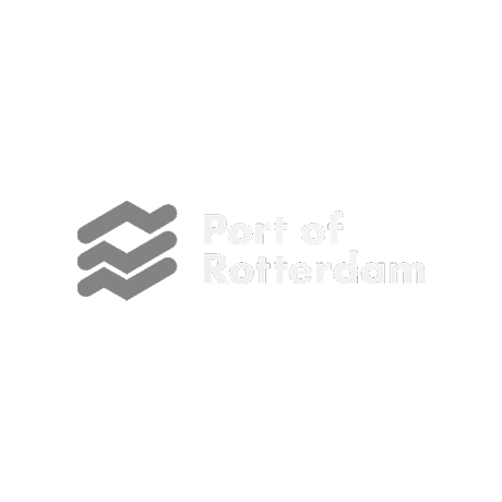 Merkstrategie, merkidentiteit huisstijl en webdesign voor Port Of Rotterdam door branding studio De Design Club in Delft, Zuid-Holland.