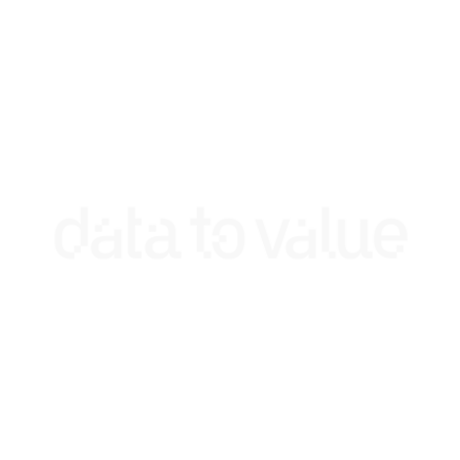 Merkstrategie, merkidentiteit huisstijl en webdesign voor Data to Value door branding studio De Design Club in Delft, Zuid-Holland.