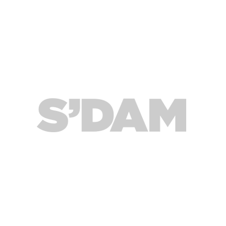 Merkstrategie, merkidentiteit huisstijl en webdesign voor SDAM Schiedam. Branding studio De Design Club in Delft, Zuid-Holland.