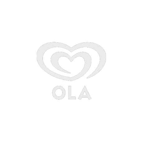 Merkstrategie, merkidentiteit huisstijl en webdesign voor OLA door branding studio De Design Club in Delft, Zuid-Holland.