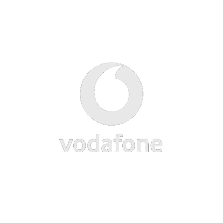 Merkstrategie, merkidentiteit huisstijl en webdesign voor Vodafone Branding studio De Design Club in Delft, Zuid-Holland.